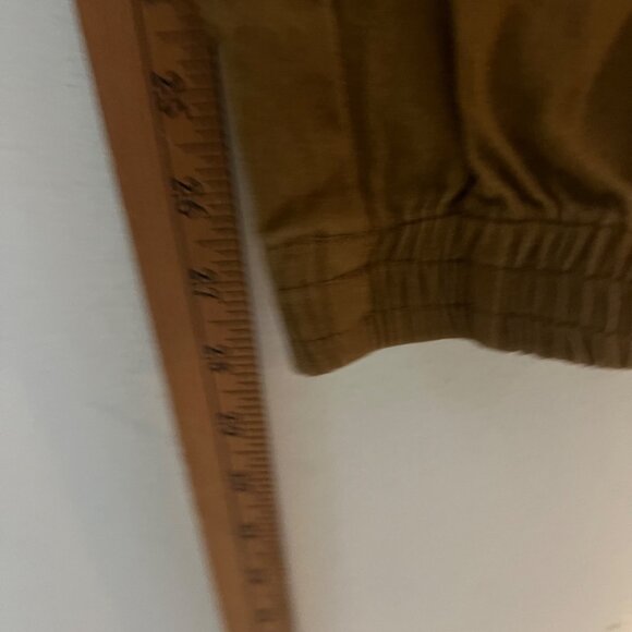 Brooklyn Cloth BKC Mens Joggers Size Medium Tappered Ankle Brown Pockets Drawstr - Picture 8 of 11
